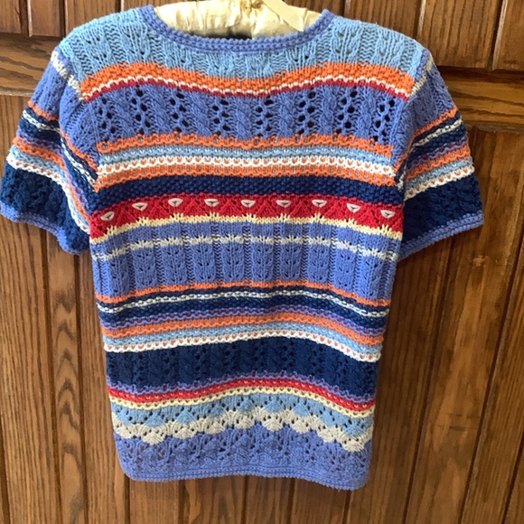 Alfred Dunner Multicolor Knit Button-Up
Women Petite Small Cardigan - Picture 2 of 5